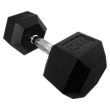 Load image into Gallery viewer, 1-20kg Rubber Hex Dumbbell & 3 Tier Rack Package