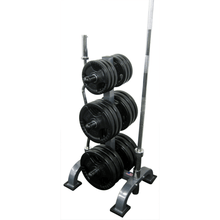 Load image into Gallery viewer, Force USA Olympic Weight Tree and Barbell Holder - Commercial Grade
