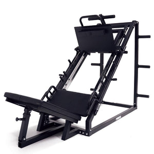 Force USA 45 Degree Leg Press & Rubber Coated Weight Plates Package