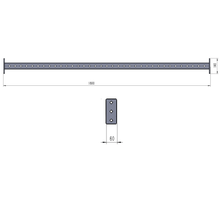 Load image into Gallery viewer, Force USA 6FT Cross Bar - Lasercut
