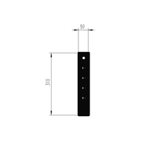 Load image into Gallery viewer, 4FT Cross Bar - Lasercut Force USA Logo
