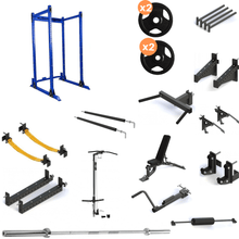 Load image into Gallery viewer, Force USA MyRack Compact Ultimate Power Rack Package
